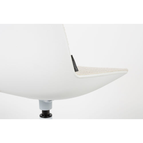 Zuiver Albert Kuip Swivel Eetkamerstoelen  Wit - Set van 2 - vtwonen shop