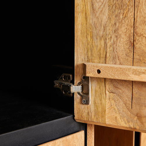 StarFurn Boekenkast RichWood - Naturel Hout - 60x45x220cm - vtwonen shop