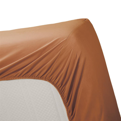 Ambiante hoeslaken Cotton Uni HL - 200x210/220 cm - oranje - vtwonen shop