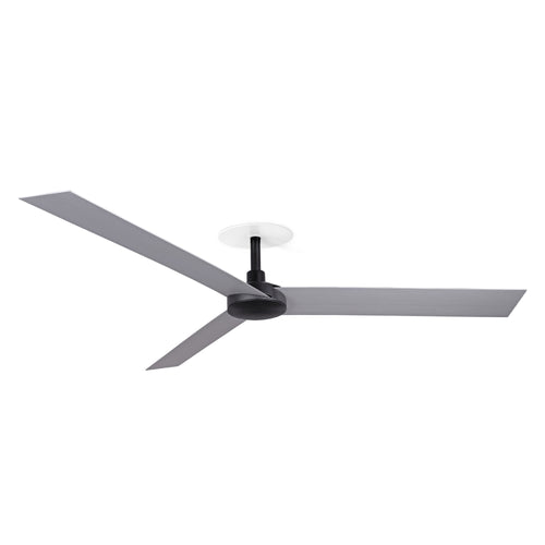 Faro Cruiser  Cruiser inbouw plafondventilator 160 cm, matzwart, aluminium bladen