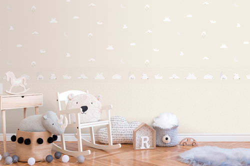 Sanders & Sanders behang stippen zand beige - 53 cm x 10 m - 640305 - vtwonen shop