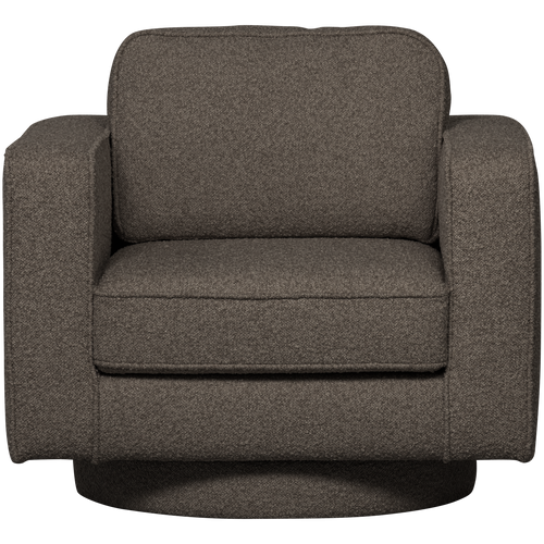 vtwonen draaifauteuil Lazy - Bouclé - Antraciet - vtwonen shop