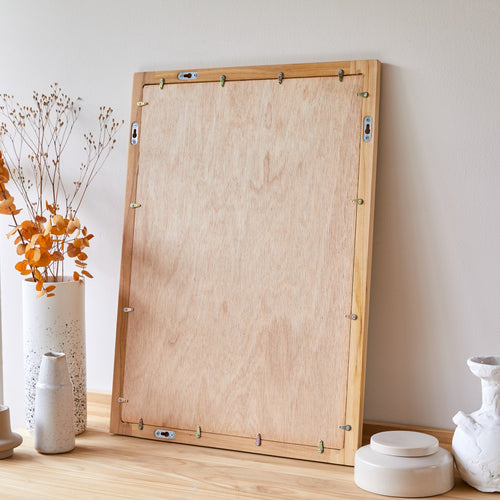 Tikamoon Teakhouten spiegel 70 x 50 cm - Naturel - vtwonen shop