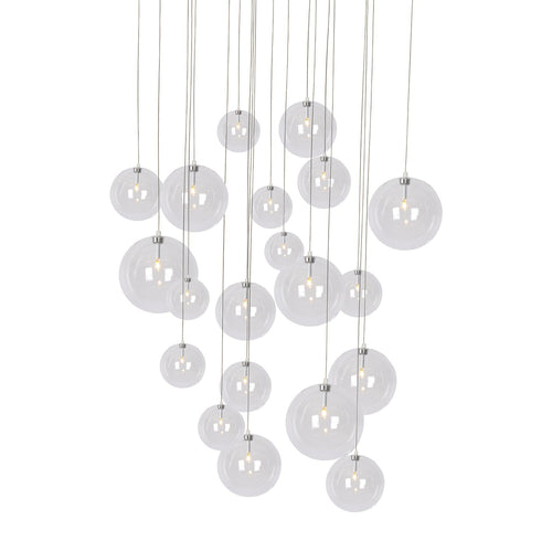 Atmooz hanglamp Camau 20 - antiek messing - Ø 80 x H 400 cm - G4