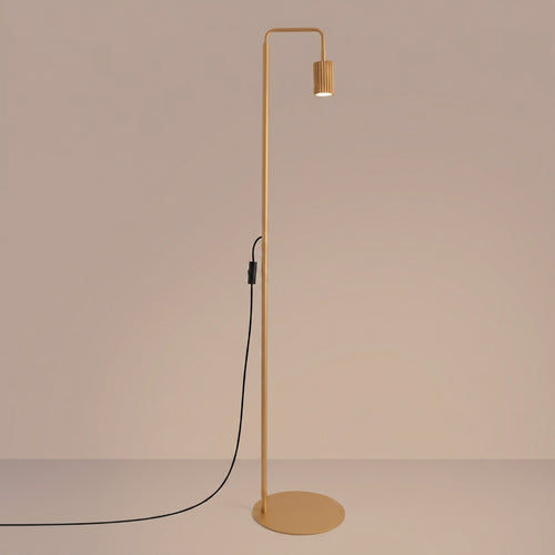 Sollux Lighting Vloerlamp KARBON 1 goud - 30x30x160cm