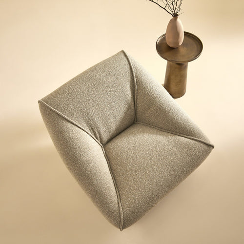 Signature - HENRY Fauteuil - Grijs - 91x88x67 cm
