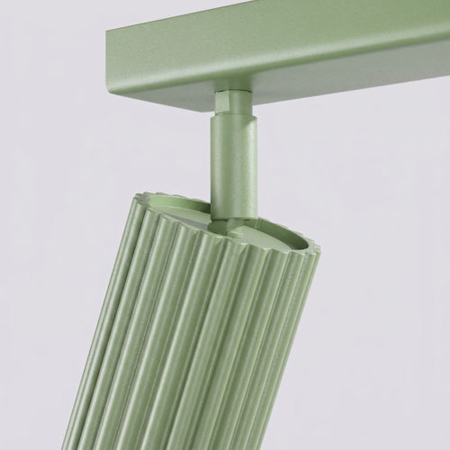 Sollux Lighting Plafondlamp KARBON 6L salie - 117x6,5x16,5cm