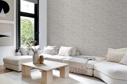 Origin Wallcoverings behang natuursteen met craquelé effect lichtgrijs - 53 cm x 10,05 m - 347565 - vtwonen shop