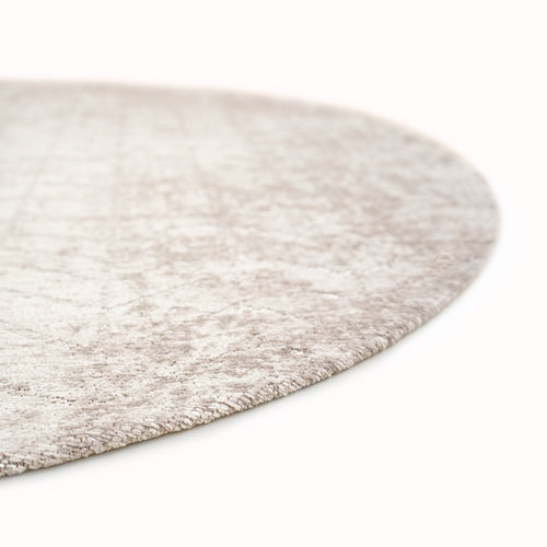 Louis De Poortere vloerkleed White Plains - grijs - 240x240cm - vtwonen shop