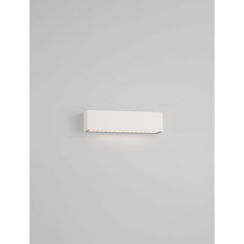 Nova Luce ALLURE Buitenwandlamp met neerwaartse verlaging, zandwit, LED 8W 502lm IP65 3000K
