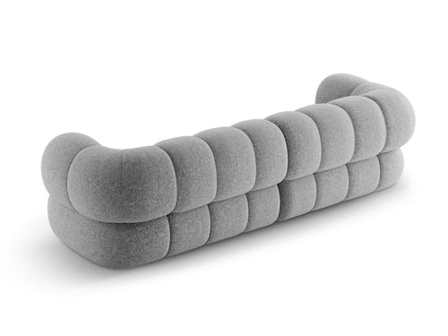 Cosmopolitan Design Bank Koge 4-zits, chenille lichtgrijs - 95x240x70cm