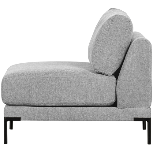 vtwonen loveseat element Couple - Polyester - Lichtgrijs - 89x100x100 - vtwonen shop