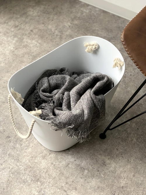 Hachiman Balcolore Opbergmand - M - Wit - vtwonen shop