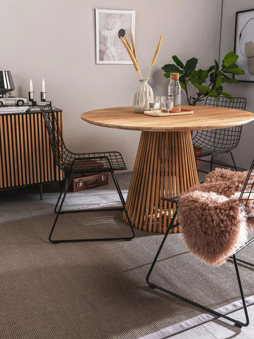 benuta sisal vloerkleed Sana - grijs - 160x230 cm