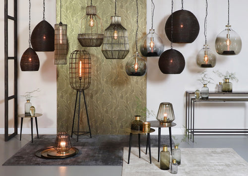 Light & Living tafel  - brons - 119x25x80.5 cm