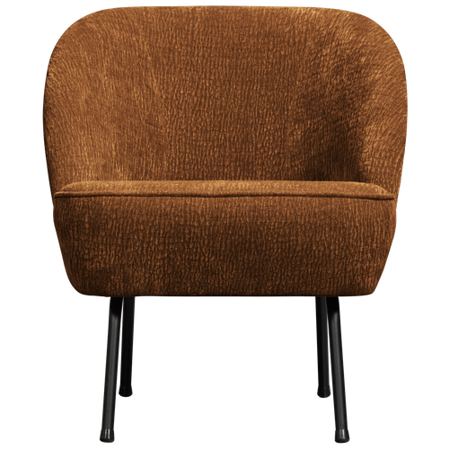 BePureHome fauteuil 3D Vogue - Chenille - Midden Bruin - vtwonen shop