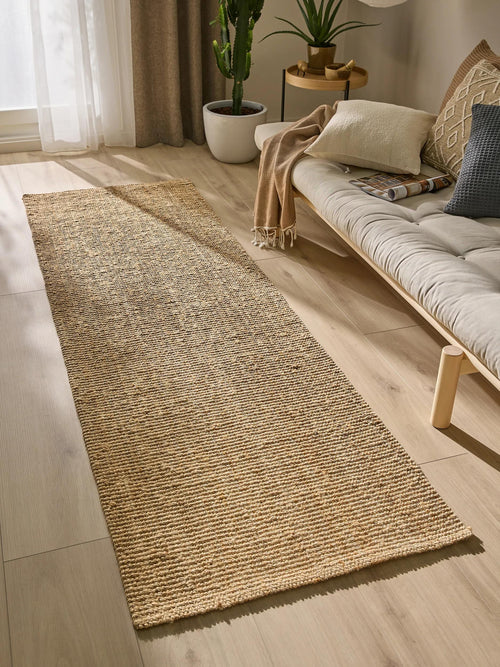 benuta jute loper Svea - natuur - 80x300 cm