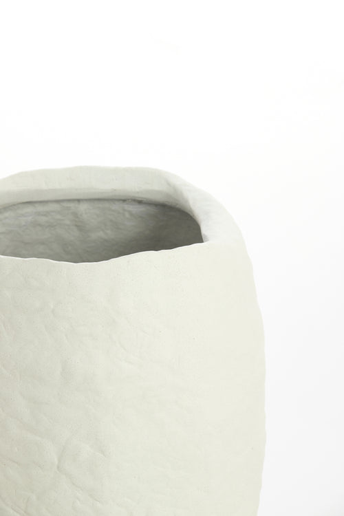 Light & Living vaas TINGRI - Ø39x58cm - wit - vtwonen shop