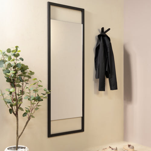 Spinder Design spiegel Luma L - Zwart