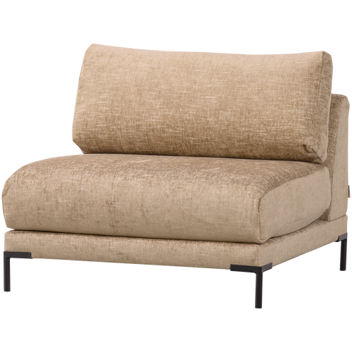 vtwonen loveseat bank element Couple - Polyester - Butter Melange - 89x100x100 - vtwonen shop
