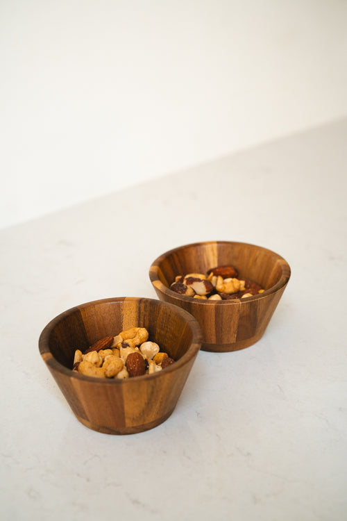 Leopold Vienna - Serveerschaal klein Oviedo acacia s/2 - vtwonen shop