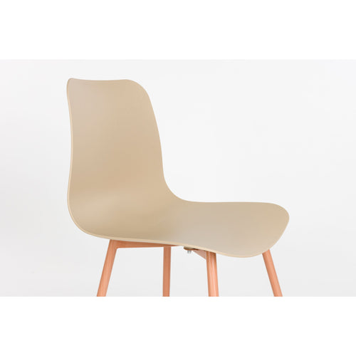 Housecraft Living Leon Eetkamerstoelen Beige - Set van 2 - vtwonen shop