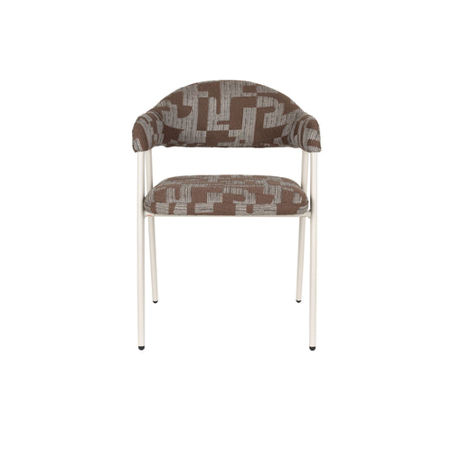 Dutchbone Miyo Eetkamerstoelen Grijs - Set van 1