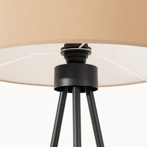Sollux Lighting Staande lamp NEVIA beige - 40x40x135cm