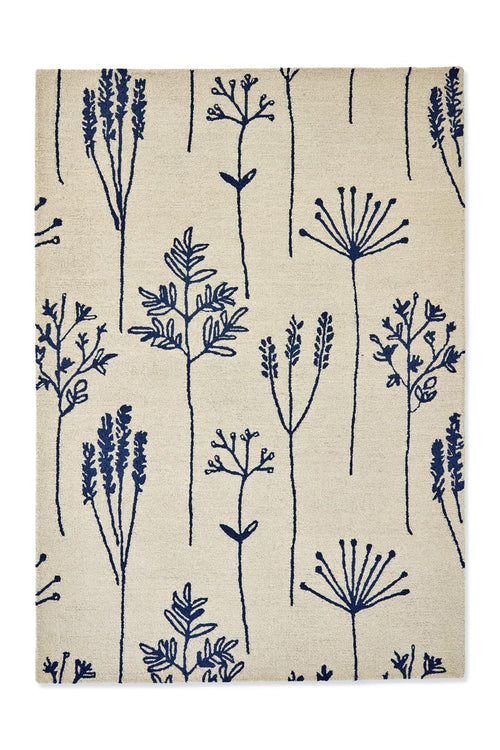 Vloerkleed Scion Stipa Denim 126408 250x350 cm - vtwonen shop