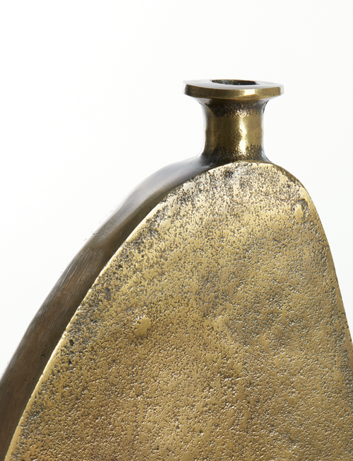 Light & Living vaas OBIDO - 21x4x36cm - brons - vtwonen shop