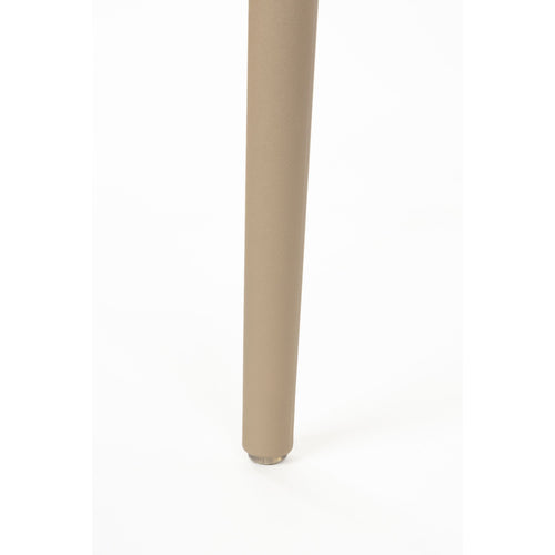 Housecraft Living Amae Tuinstoel Armleuning Kunststof Beige - Set van 4