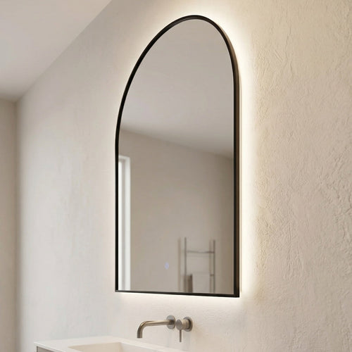 Badplaats Badkamerspiegel Tunis LED - 60 x 90 cm -  Badkamer Spiegel - Spiegel Douche