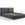 Cosmopolitan Design Opbergbed met dubbel hoofdbord Arendal 140x200cm, structurele stof, blauw - 228x194x97.5cm