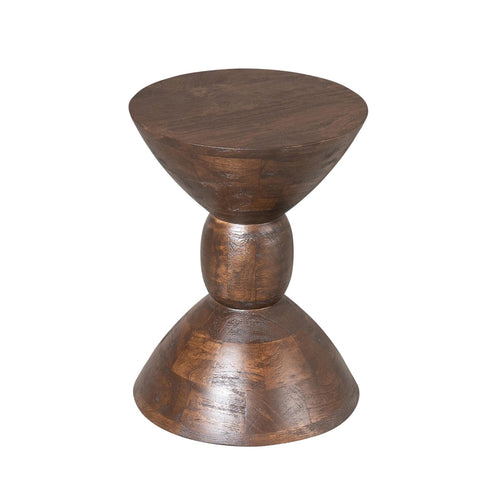 StarFurn Bijzettafel Ron - Bruin Hout - 30x30x40cm