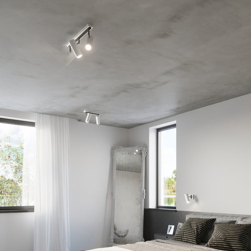Sollux Lighting Plafondlamp DIREZIONE 3 wit - 45x6x20cm