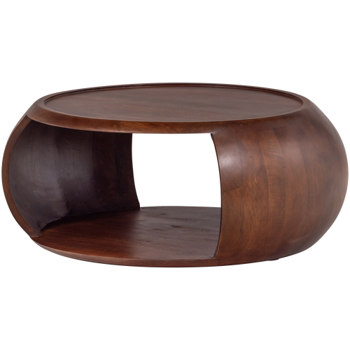 WOOOD salontafel Cole - Mango Hout - Bruin - 36x72x72 - vtwonen shop