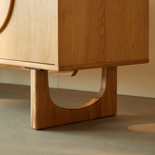 Tikamoon Buffetkast in eikenhout 175 cm - Naturel