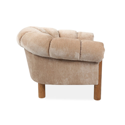 DÉJA Living Fauteuil Odda - Beige Stof - 101x100x80cm - vtwonen shop