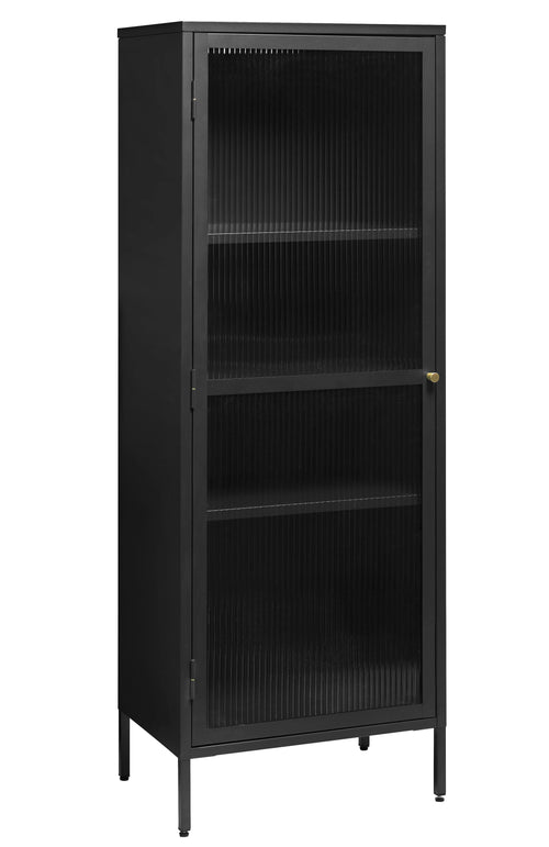 Rebellenclub vitrinekast omeo - 160 x 58 cm - zwart - vtwonen shop