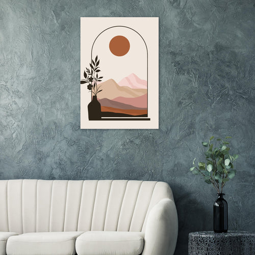 Artfulprints  Boho – Blush horizon   poster 70x100 cm - vtwonen shop