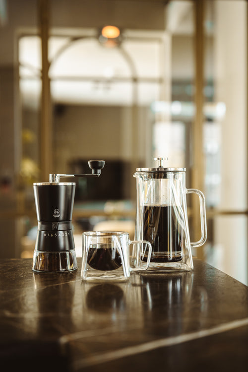 Leopold Vienna - French Press cafetière Dubbelwandig Otto 800 ml (6 kopjes) - vtwonen shop