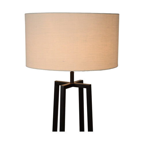 Atmooz vloerlamp Potsdam - zwart - Ø 46 x H 168 cm - E27