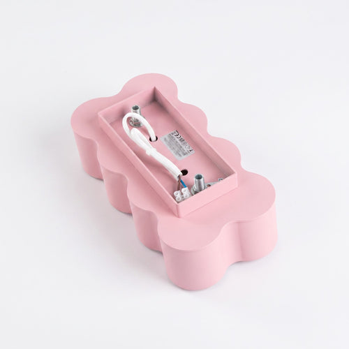 Sollux Lighting Plafondlamp OVIO 2 roze Gx53 - 24,5x12x8cm