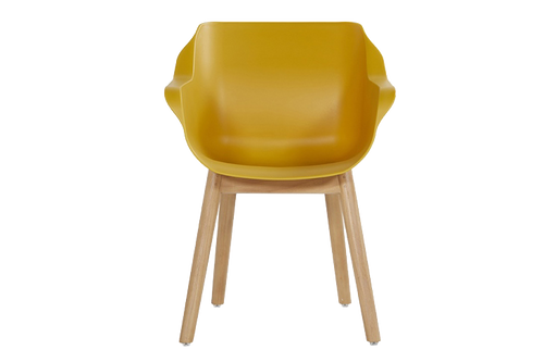 Hartman Tuinstoel Sophie - Geel/Naturel - Set Van 2 - vtwonen shop