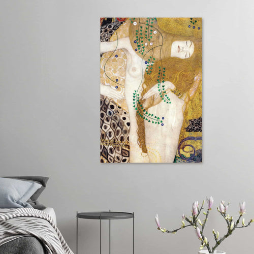 Artfulprints  Gustav Klimt - Water snakes   poster 50x70 cm - vtwonen shop