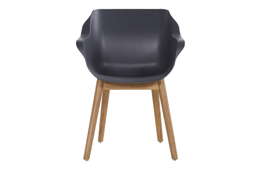 Hartman Tuinstoel Sophie - Antraciet/Naturel - Set Van 2