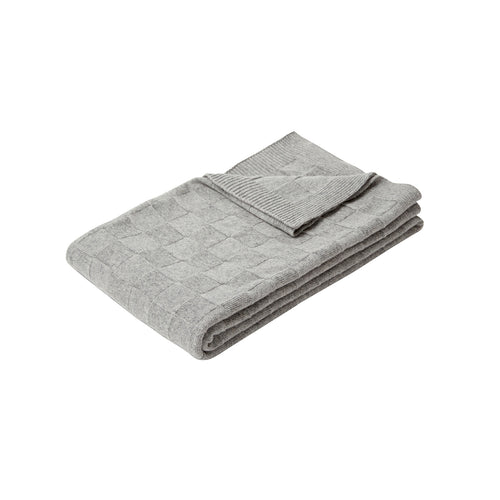 Hübsch geruite Tern - nylon/wol - 130x200cm