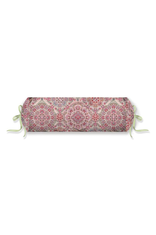 Pip Studio decoratiekussen El Bordado Roll - 22x70 cm - roze
