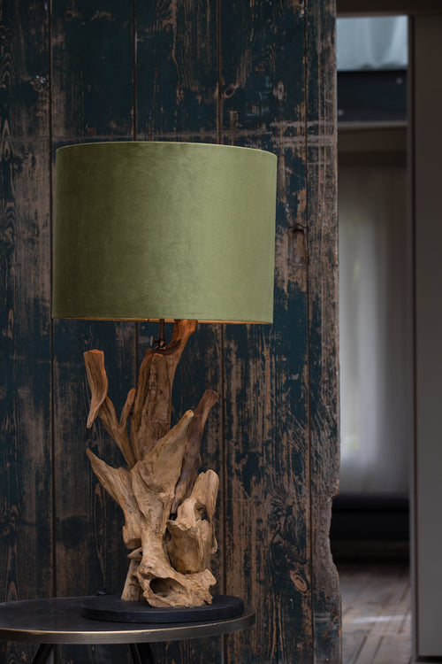 Light & Living lampvoet IKAL - Ø25x50cm - bruin