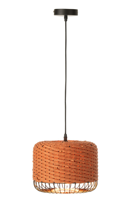 J-Line hanglamp - metaal - oranje